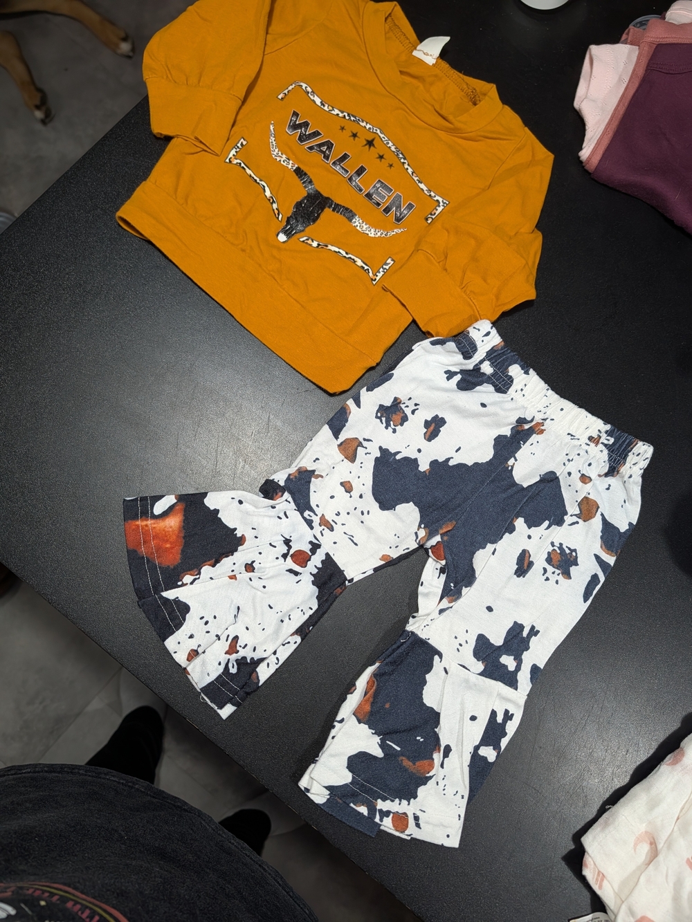 Wallen Cow Girl Set 3-6m